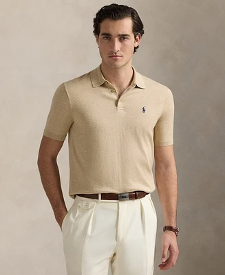 Polo Ralph Lauren Men's Cotton Polo-Collar Sweater