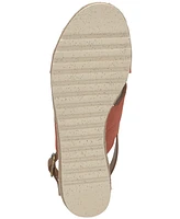 Lucky Brand Women's Tonita Crossband Espadrille Wedge Sandals