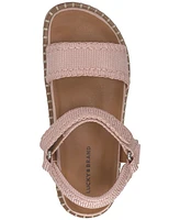 Lucky Brand Women's Ullaniah Whipstitch Footbed Flat Sandals