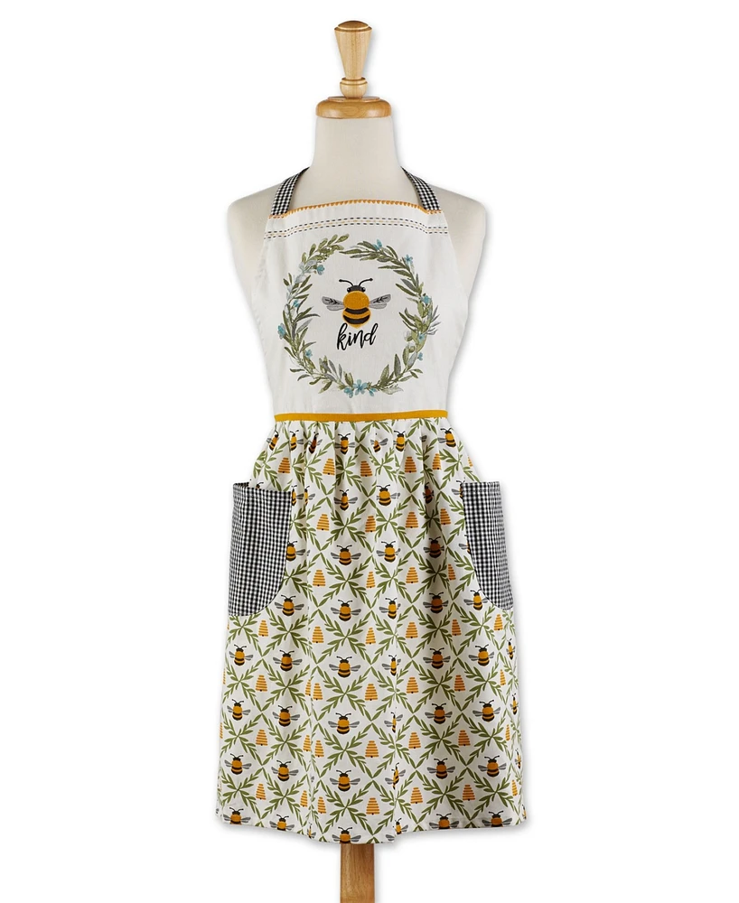 Design Imports Sweet Bee Printed Apron