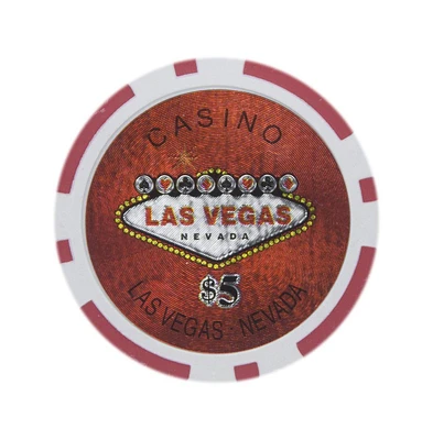 Slickblue Holo Inlay Poker Chips (25-Pack) – High-Quality Casino-Style Poker Chips