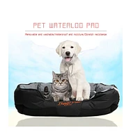 Bingopaw Scratch Prevention Dog Bed Waterproof Sofa Dog Bedding for Large Dogs