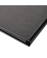 WeChef 5 Pack Menu Covers 8.5"x11" 4 Views Faux Leather Cafe Restaurant Bars