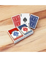 Slickblue Bicycle Poker Standard Index Playing Cards - 12-Deck Inner Pack for Card Games and Collectors