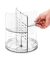 Sorbus 360 Rotating Makeup Organizer - Spinning cosmetics organizer, Adjustable Shelves for Make Up, Perfume & more