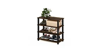 Slickblue 4-Shelf Shoe Rack - Efficient Storage Organizer for Entryway