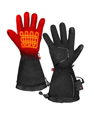 ActionHeat Aa Battery Heated Fleece Gloves 2.0 - Women's Black S/M