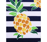 Tommy Bahama Home Pineapple Cabana Cotton Oversized Beach Towel, 72" x 36"