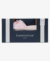 Charter Club Women's Dreamy Bouquet Quilted Slippers, Exclusively at Macy's