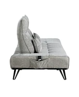 Homelegance 91" White Label Power Adjustable Viggo Sofa