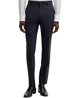 Boss by Hugo Men's Micro-Patterned Slim-Fit Suit