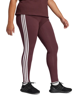 adidas Plus Essentials 3-Stripes Cotton Leggings