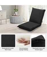 Gouun Adjustable 6 positions Folding Lazy Man Sofa Chair Floor