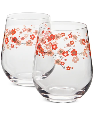 Holiday Lane Lunar New Year Wine Glasses, Set of 2, Exclusively at Macy's