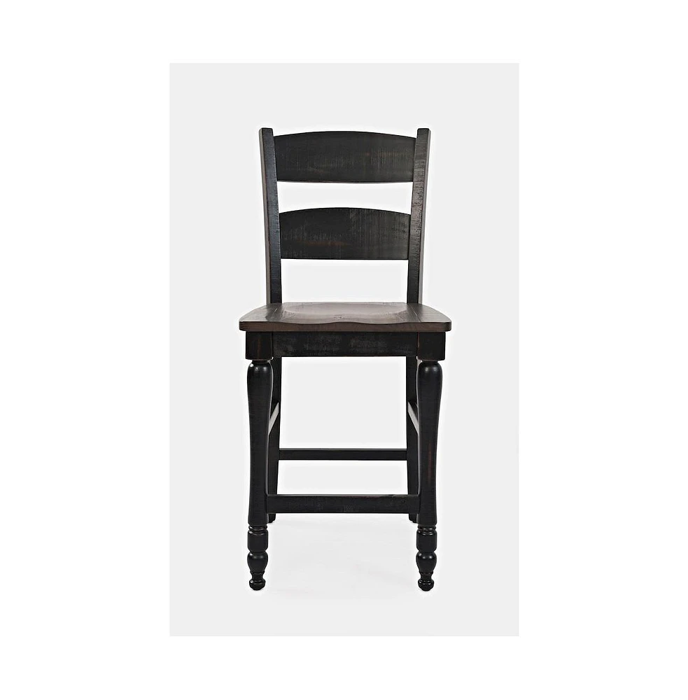 Jofran Ladderback Counter Stool (Set of 2