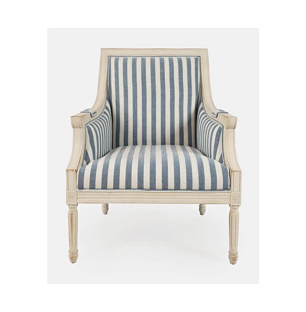 Jofran McKenna French Detailing Upholstered Accent Chair