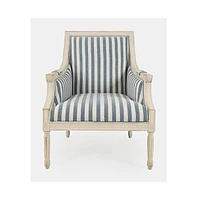 Jofran McKenna French Detailing Upholstered Accent Chair