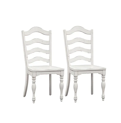 Liberty Furniture Ladder Back Side Chair (Rta)-Set of 2