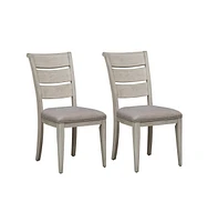 Liberty Furniture Ladder Back Upholstered Side Chair (Rta)-Set of 2