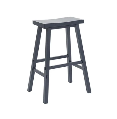 Liberty Furniture 30 Inch Sawhorse Stool- Navy