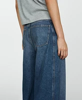 Mango Women's Camilla High-Rise Balloon Jeans