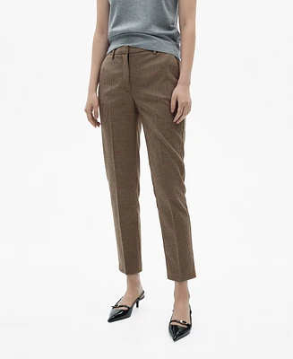 Mango Women's Mid-Rise Skinny Pants