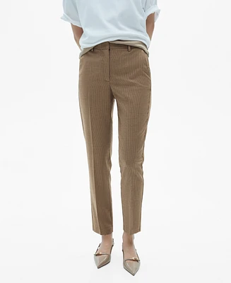 Mango Women's Mid-Rise Skinny Pants