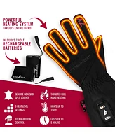 ActionHeat Men's 7V Rugged Leather Heated Work Gloves - Unisex