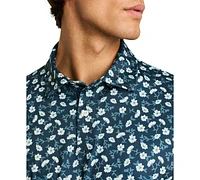 Bonobos Men's Short Sleeve Floral Performance Polo Shirt