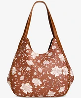 Style & Co Whipstitch Floral Printed Medium Shoulder Bag, Exclusively at Macy's