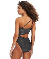 Bar Iii Women's Shimmer Core One-Piece Swimsuit, Exclusively at Macy's