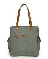 Tsd Brand Valley and Sky Canvas Tote Bag