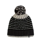 Heat Holders Arles Patterned Pom-Pom Hat