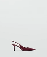 Mango Women's Pointed Toe Backless Shoes