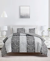 Sunham Linden Reversible 3-Pc. Comforter Set, Exclusively at Macy's