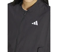 adidas Women's Essentials 3-Stripes Lifestyle Bomber Jacket