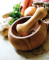 Ironwood Acacia Wood 5.75" Mortar and Pestle