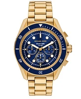 Michael Kors Men's Maritime Chronograph Gold-Tone Stainless Steel Watch, 45mm