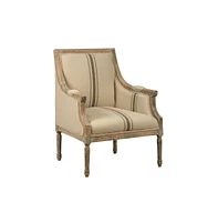 Jofran McKenna French Detailing Upholstered Accent Chair