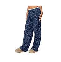 Edikted Women's Flowerbed Layered Pants