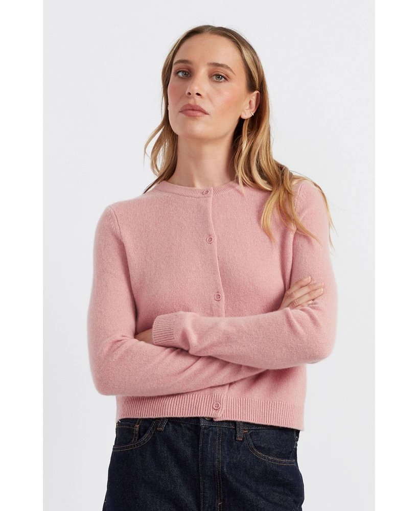 Chinti & Parker Pure Cashmere Summer Cropped Cardigan