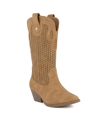 Sugar Women's Tammy Perf Western Pull On Boots