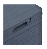 vidaXL Patio Storage Box gal Anthracite