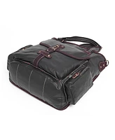 Tsd Brand Dolphin Coated Tote Bag