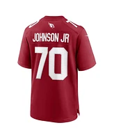 Nike Men's Paris Johnson Jr. Cardinal Arizona Cardinals Game Jersey