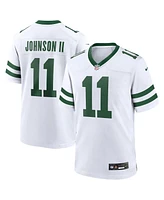 Nike Men's Jermaine Johnson Ii Legacy White New York Jets Game Jersey