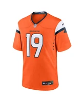 Nike Men's Marvin Mims Jr Orange Denver Broncos Team Game Jersey