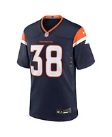 Nike Men's Jaleel McLaughlin Navy Denver Broncos Alternate Game Jersey