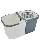 Kitchen Details 360 Deluxe Self-Wringing Mop and Detachable Bucket