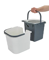 Kitchen Details 360 Deluxe Self-Wringing Mop and Detachable Bucket